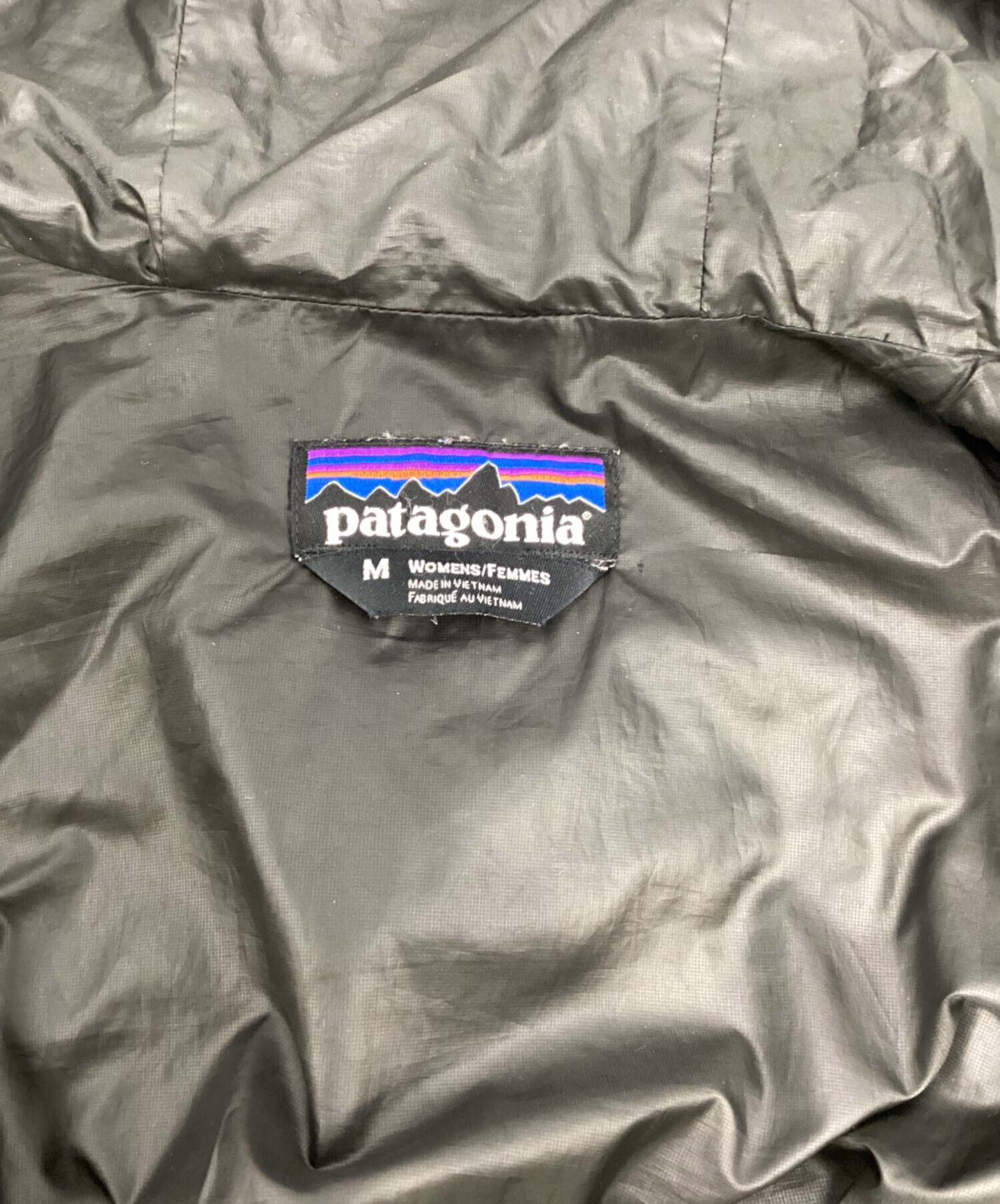 中古・古着通販】Patagonia (パタゴニア) ナノパフフーディ ブラック
