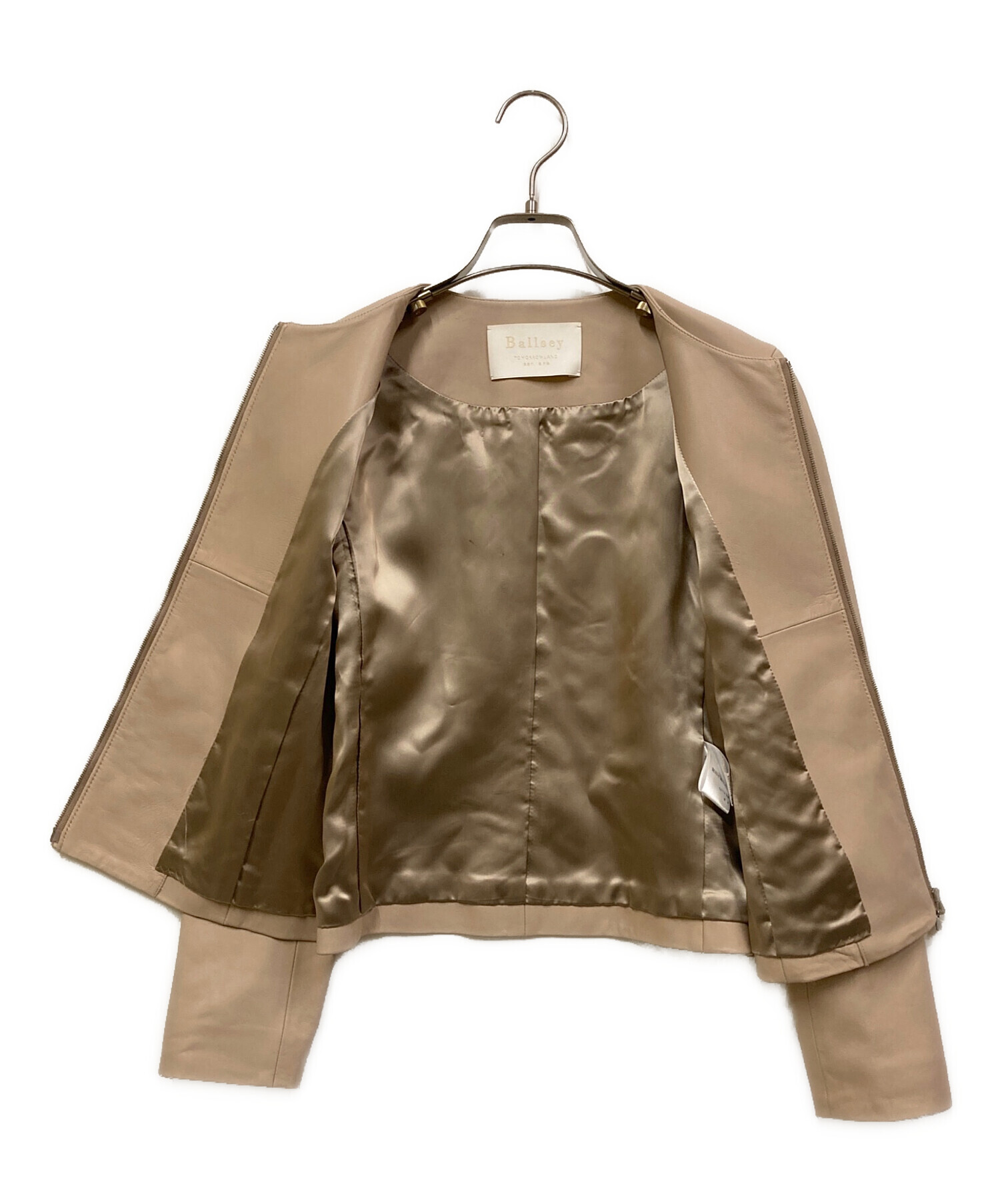 中古・古着通販】BALLSEY (ボールジィ) ラムレザーシングルライダース