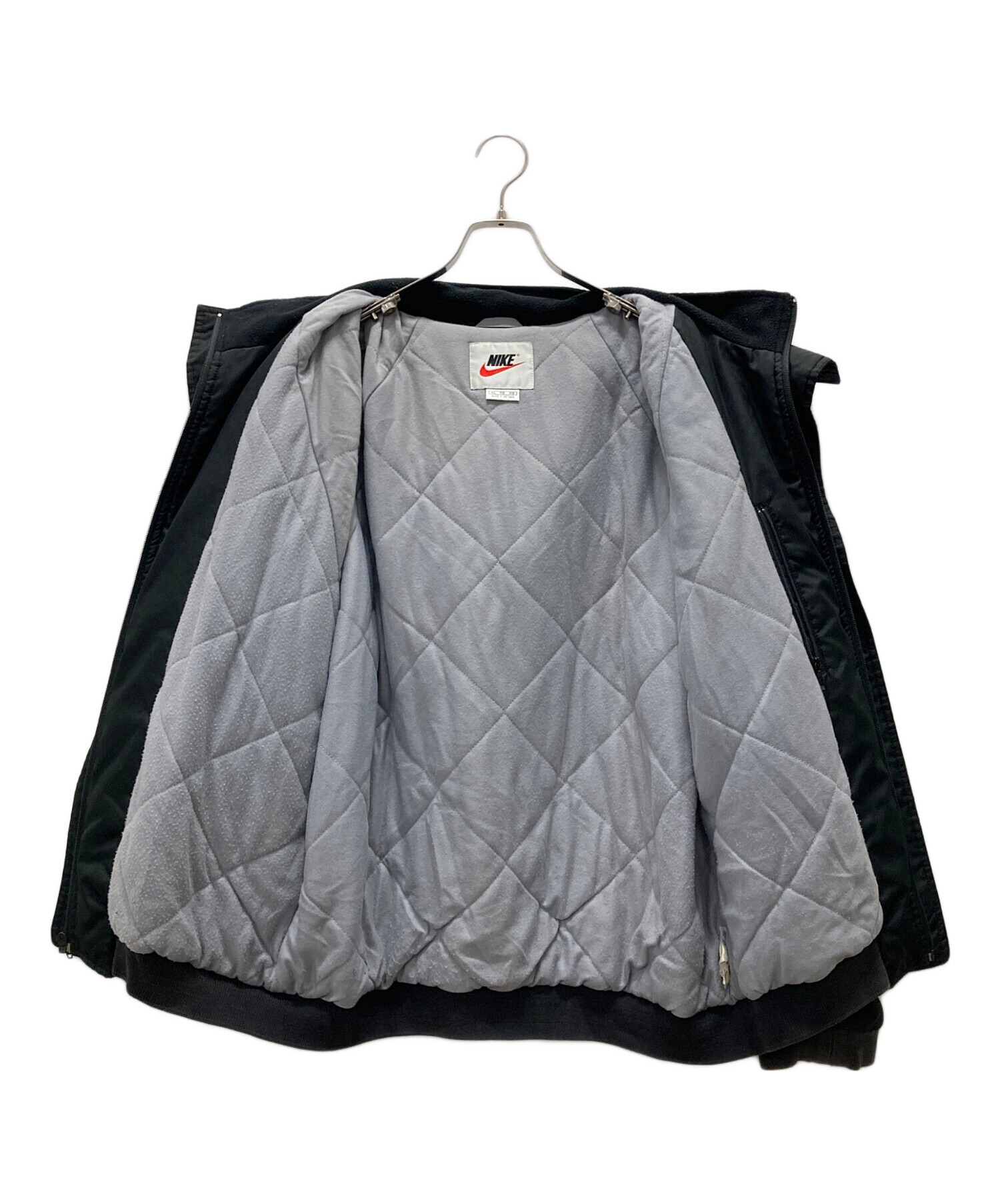 中古・古着通販】NIKE (ナイキ) 90s中綿ジャケット ブラック サイズ:XL