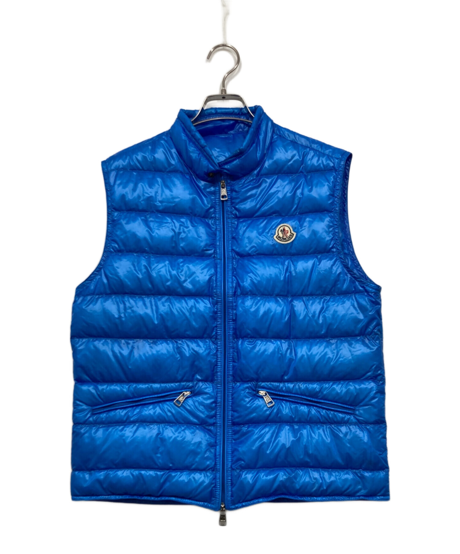 中古・古着通販】MONCLER (モンクレール) GUI ダウンベスト ブルー