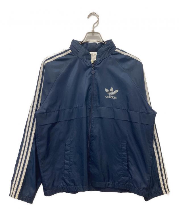 中古・古着通販】adidas (アディダス) ナイロンジャケット ネイビー