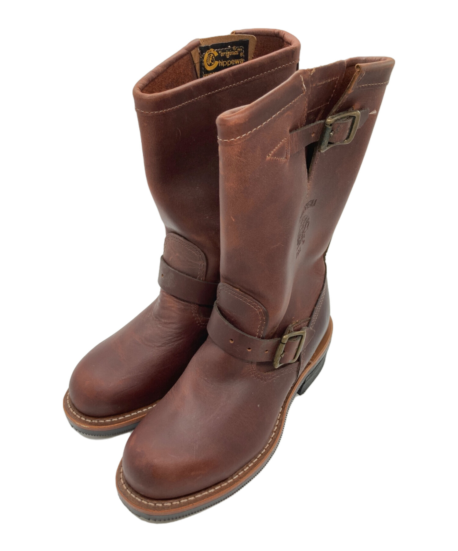 中古・古着通販】CHIPPEWA (チペワ) エンジニアブーツ ブラウン サイズ