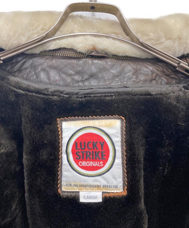 中古・古着通販】LUCKY STRIKE (ラッキーストライク) G-1レザー