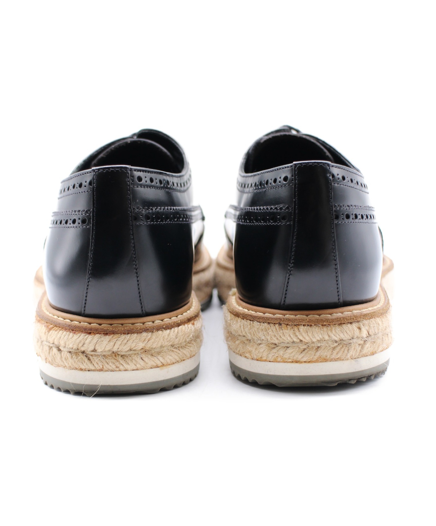 中古・古着通販】PRADA (プラダ) ウィングチップエスパドリーユ