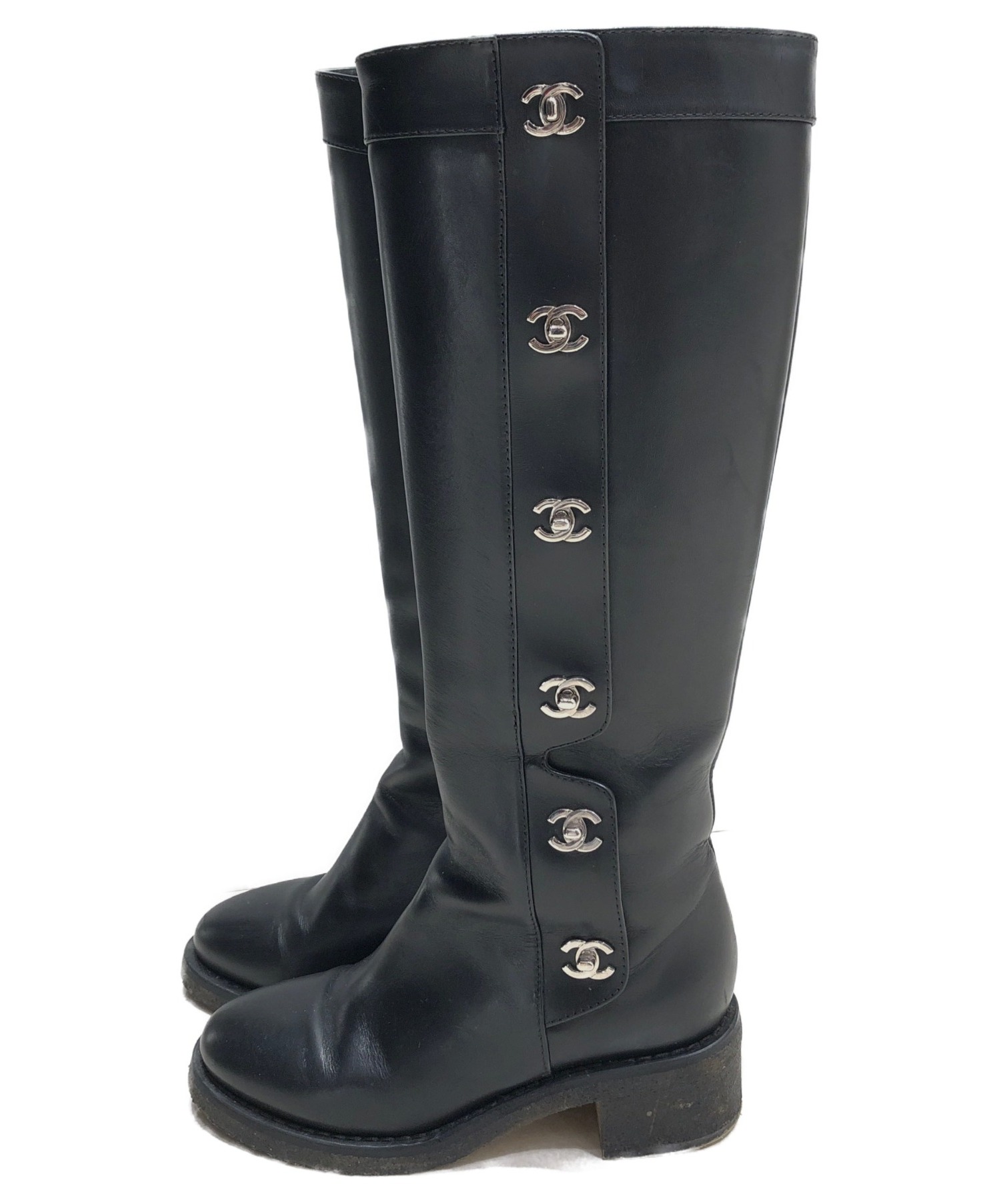 中古・古着通販】CHANEL (シャネル) ターンロックココマークロング