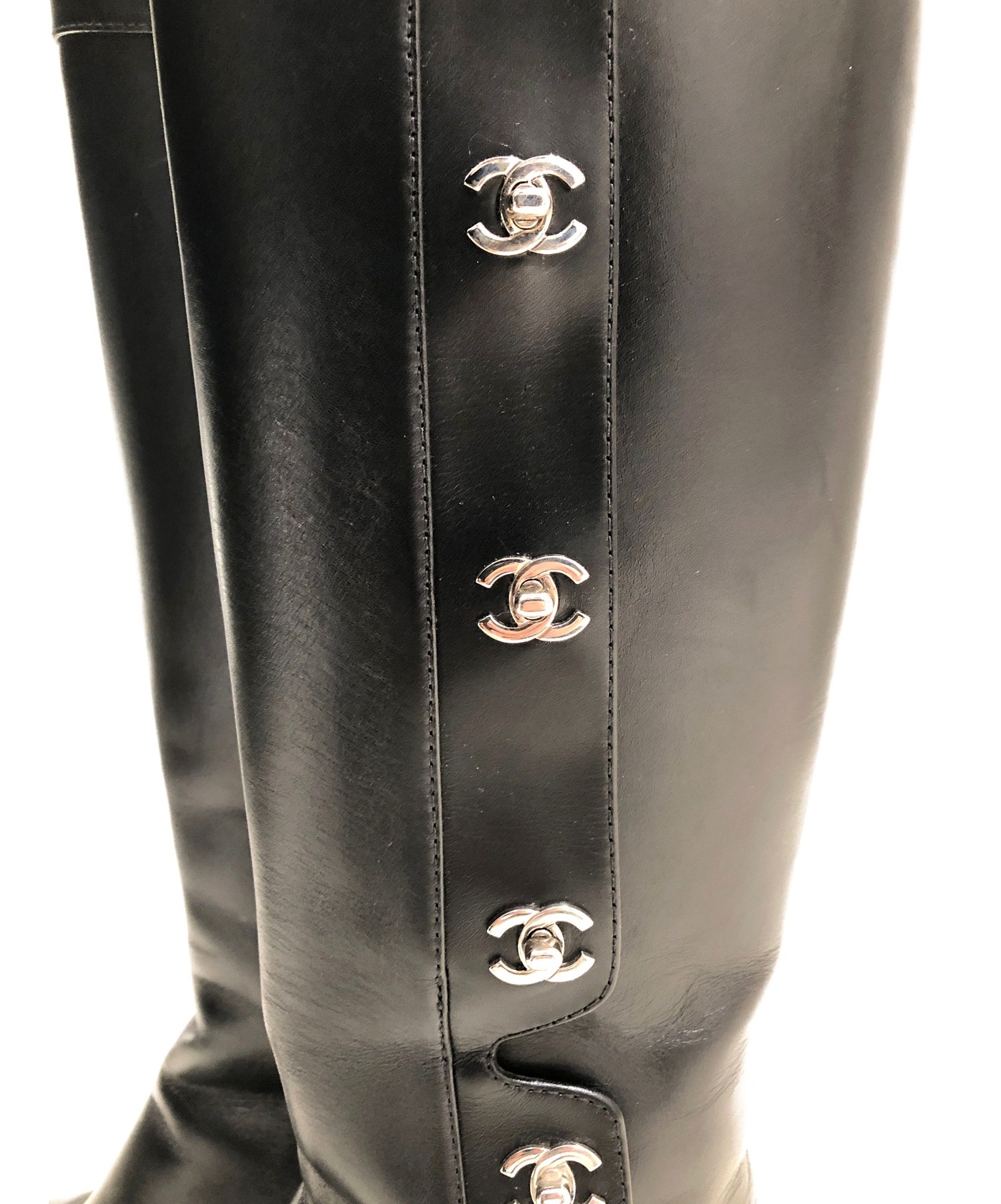 中古・古着通販】CHANEL (シャネル) ターンロックココマークロング