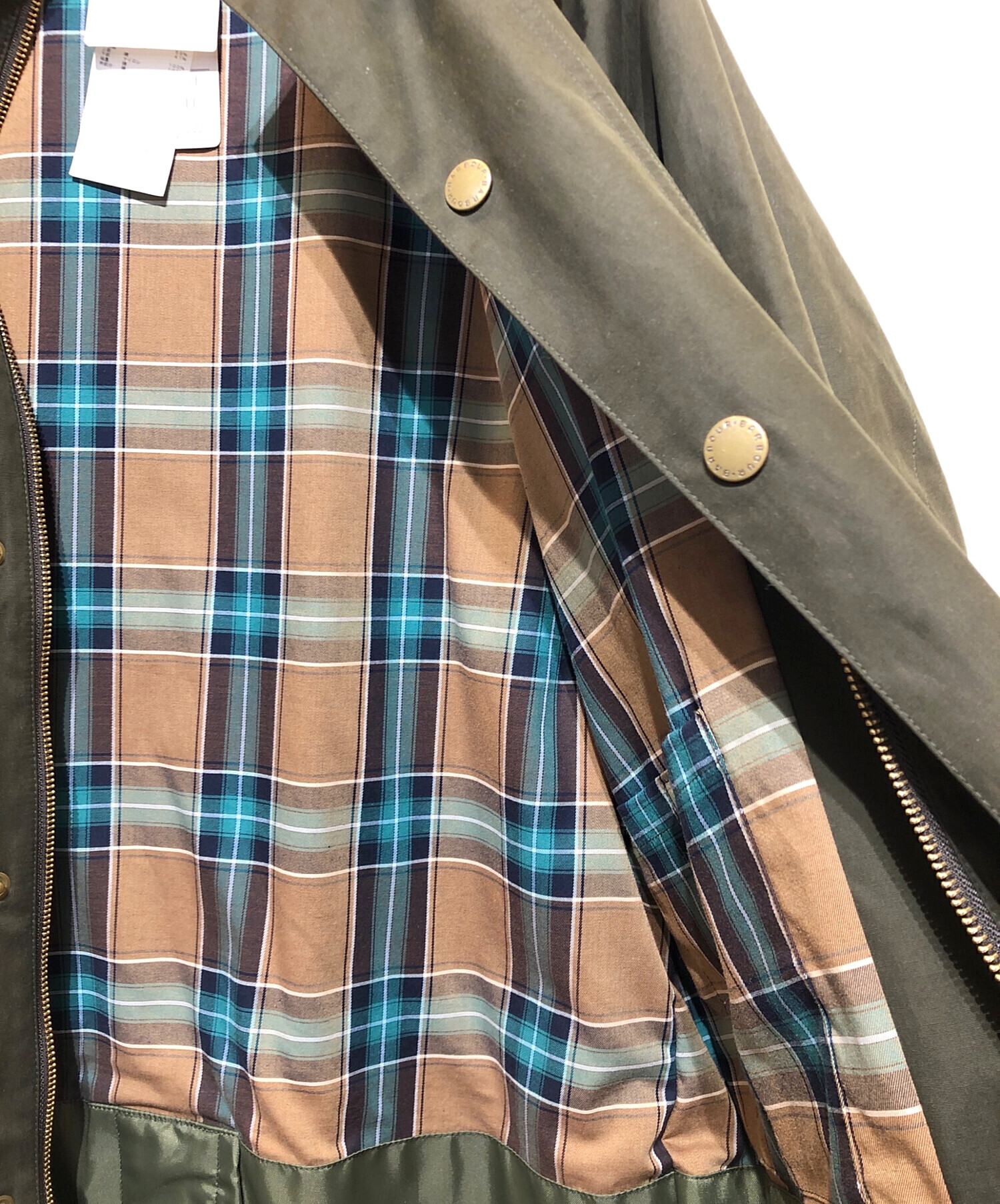 中古・古着通販】Barbour (バブアー) ステンカラーコート/BURGHLEY