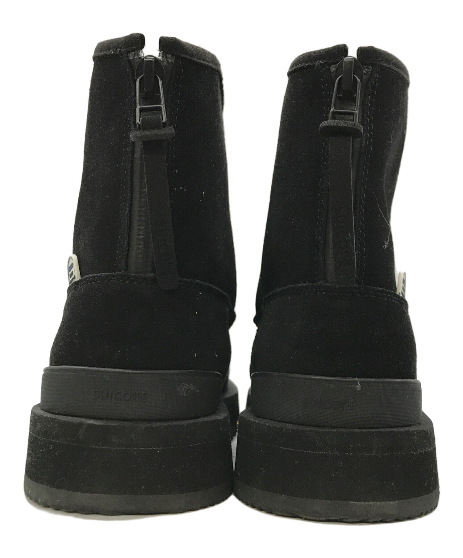 中古・古着通販】suicoke (スイコック) ムートンブーツ ブラック
