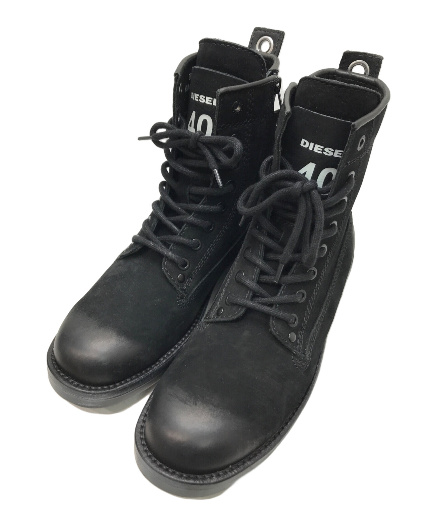 中古・古着通販】DIESEL (ディーゼル) D-THROUPER DBB ZC レザーブーツ