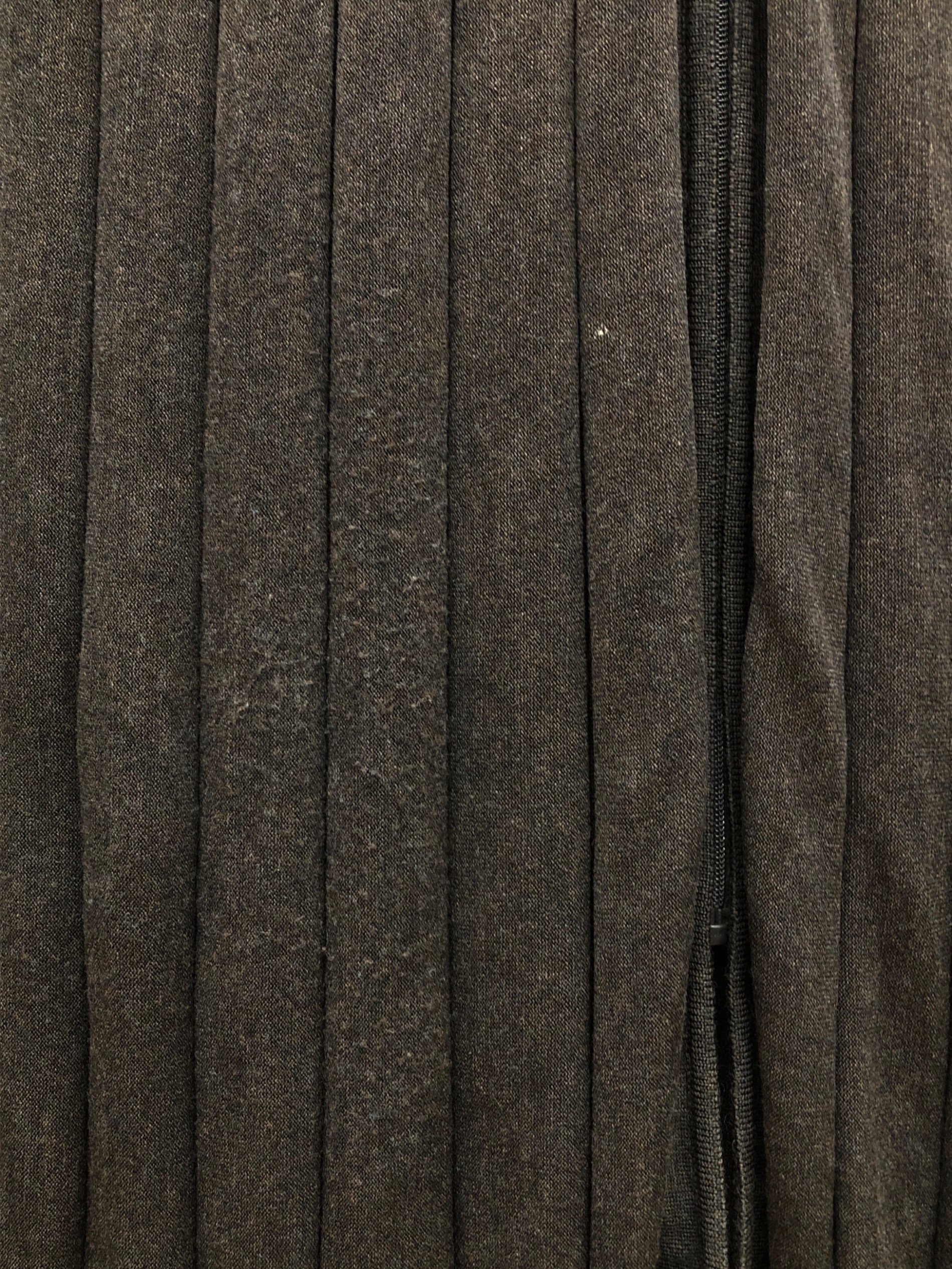 中古・古着通販】EPOCA (エポカ) プリーツケープジップニット ブラウン