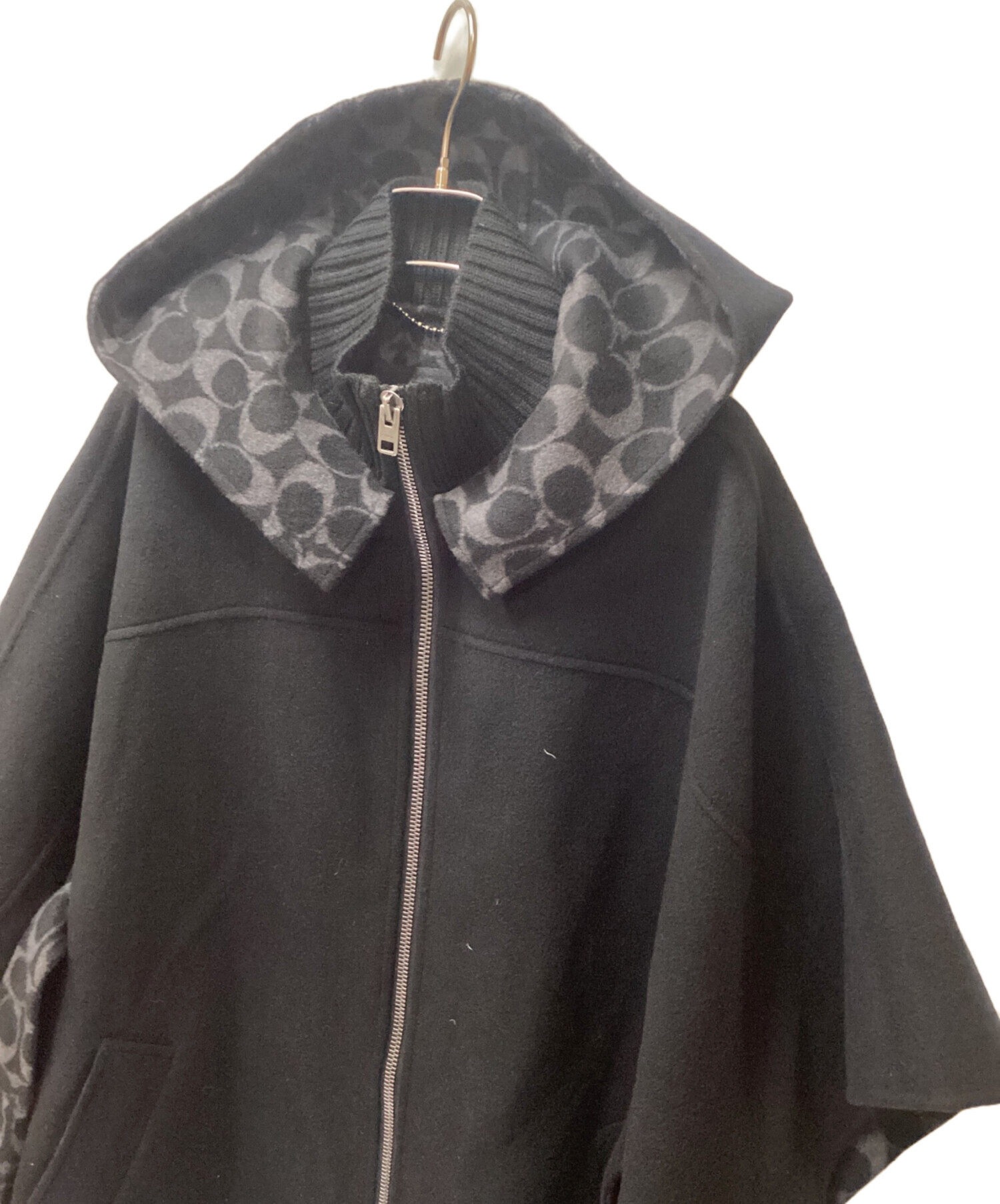 中古・古着通販】COACH (コーチ) クラシック ダブル フェイス ケープ