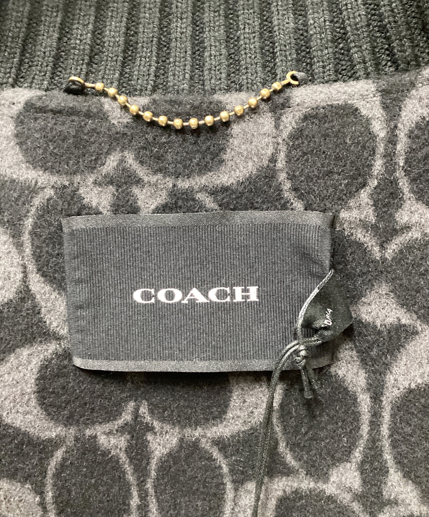 中古・古着通販】COACH (コーチ) クラシック ダブル フェイス ケープ