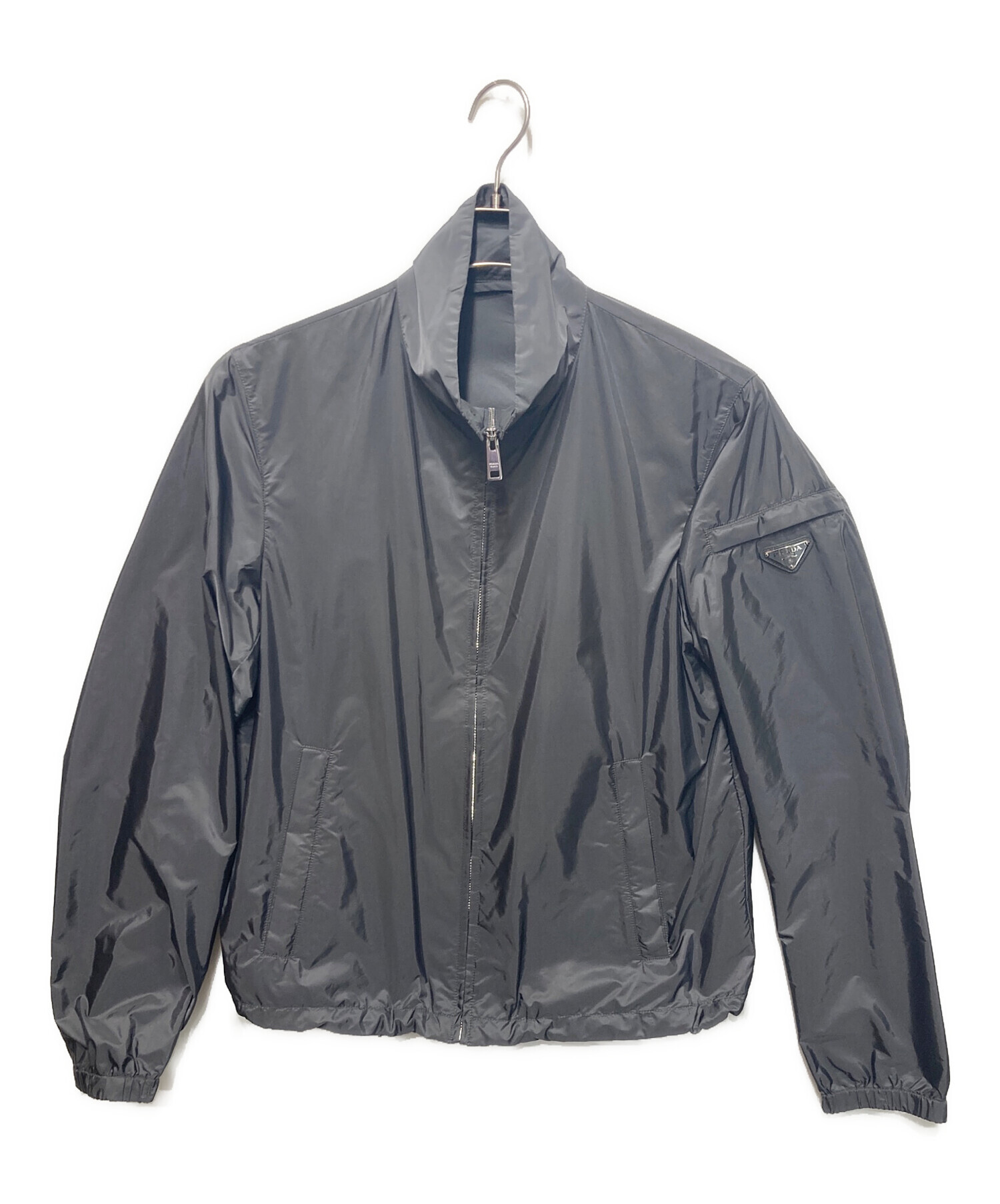 中古・古着通販】PRADA (プラダ) トライアングルロゴプレートナイロン