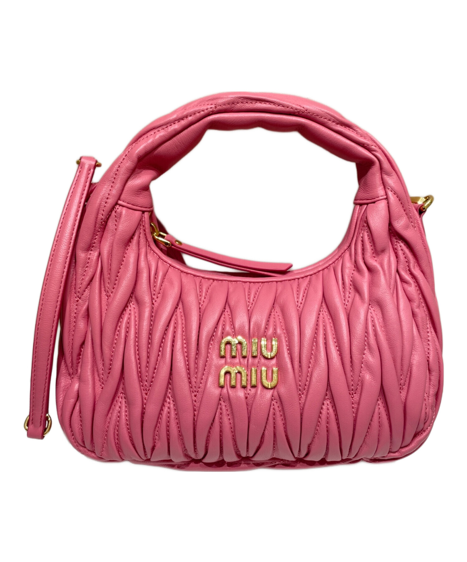 中古・古着通販】MIU MIU (ミュウミュウ) ワンダー マテラッセ レザー