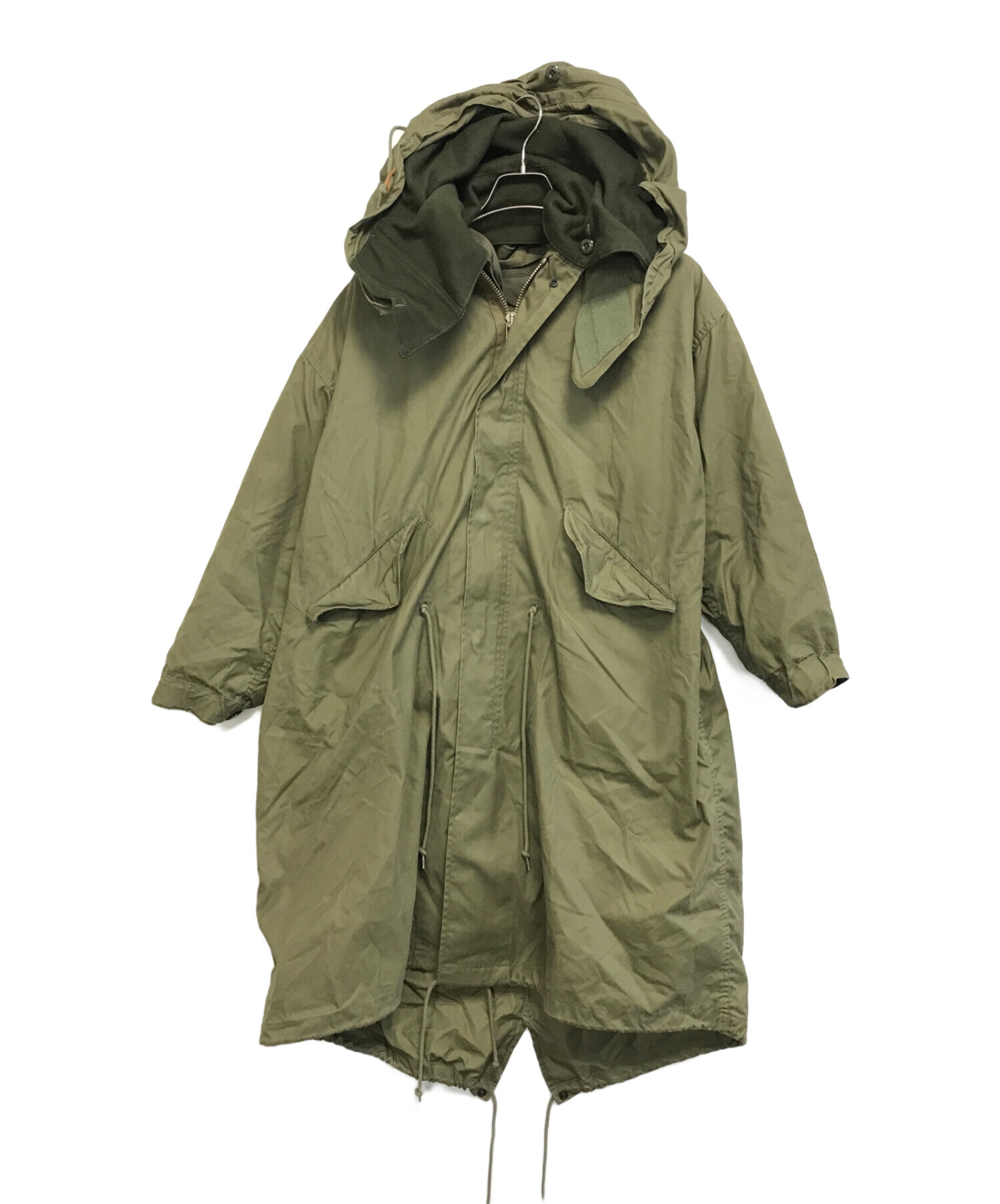 中古・古着通販】HYKE (ハイク) M-65TYPE FIELD COAT オリーブ サイズ