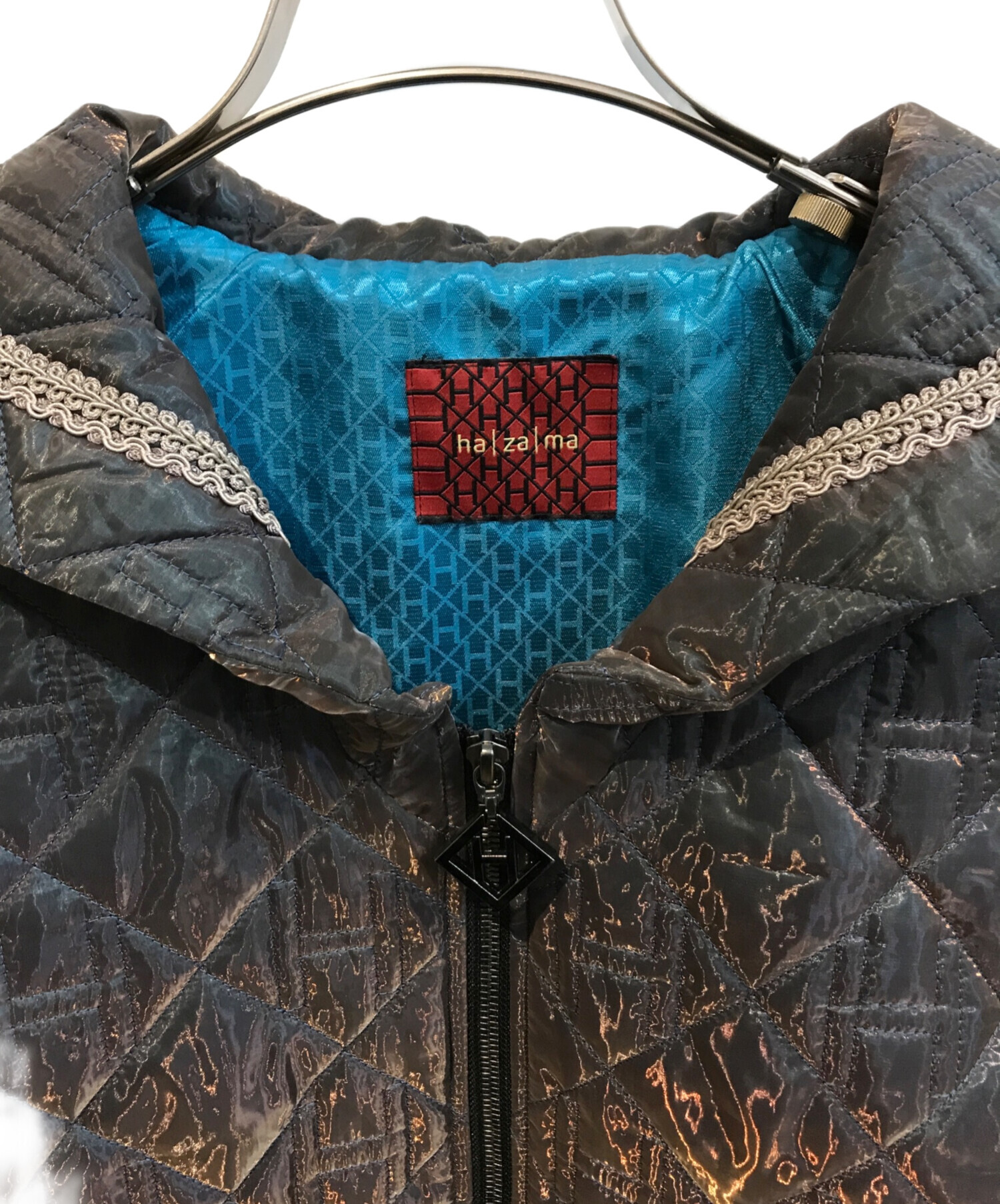 中古・古着通販】hazama (ハザマ) 夜空に駆ける透明彩度のキルティング