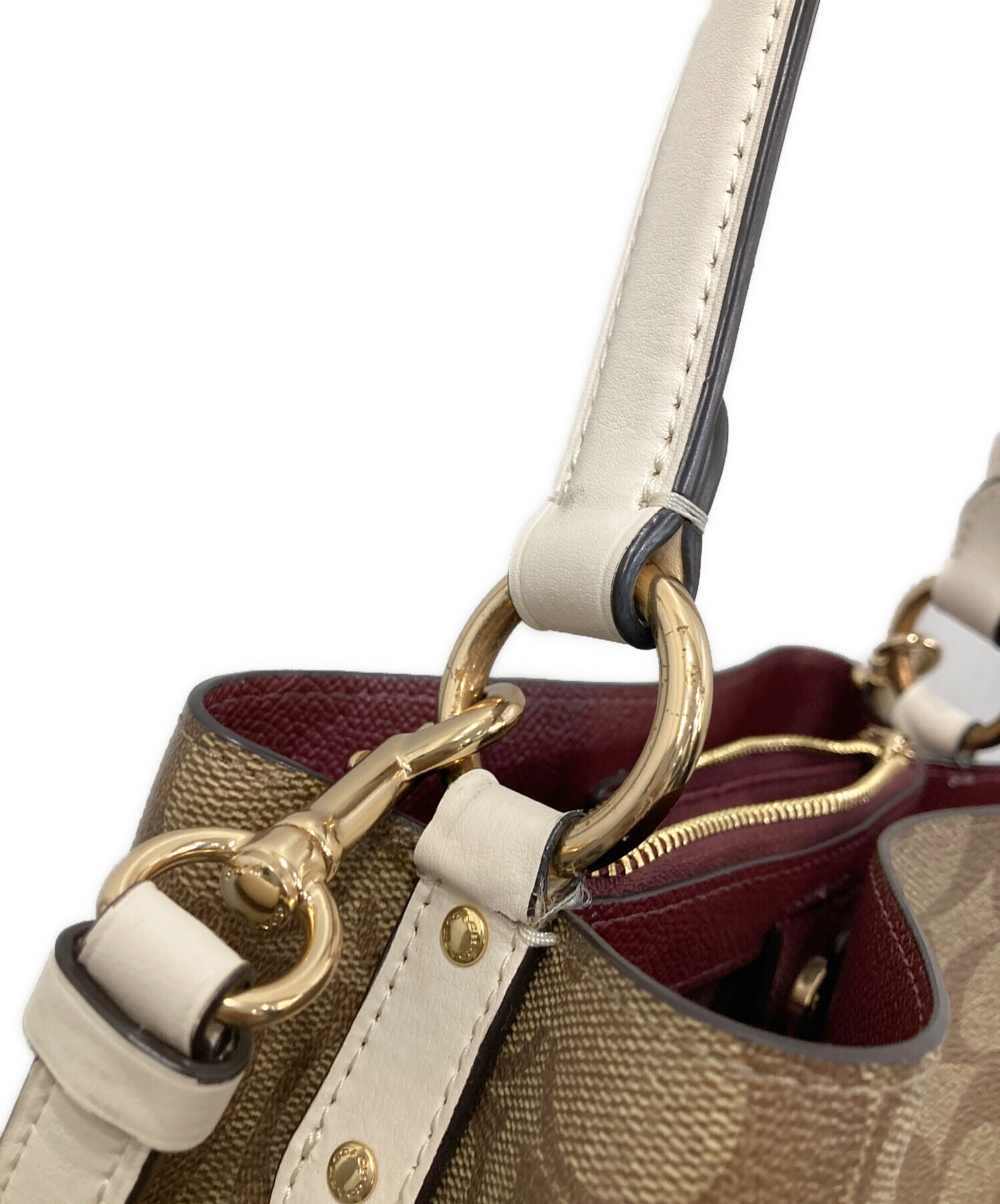 中古・古着通販】COACH (コーチ) スモール タウン バケット バッグ