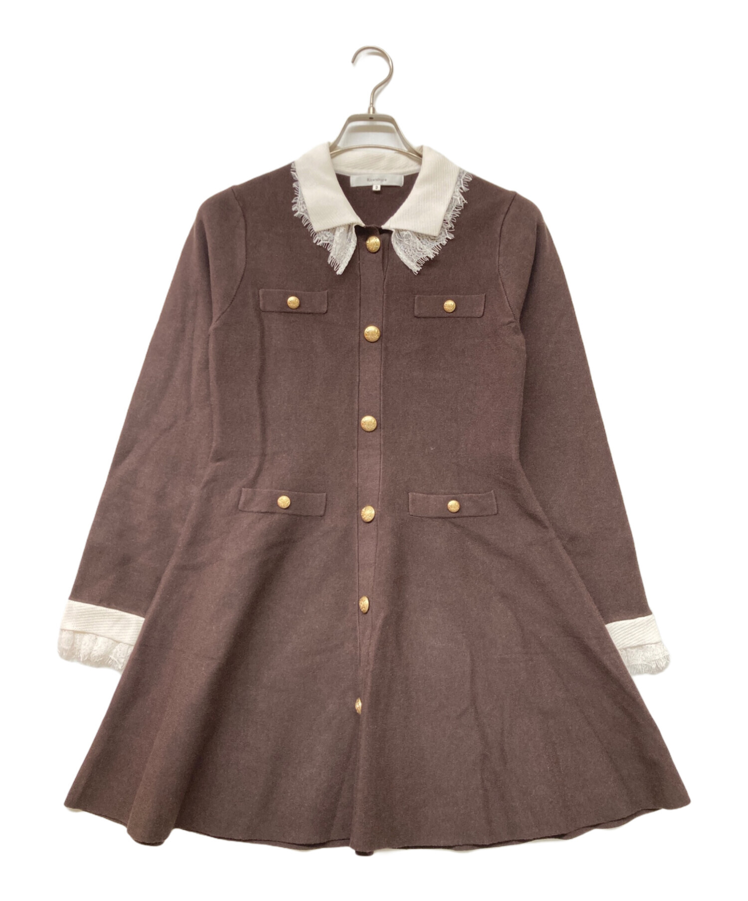 中古・古着通販】Rirandture (リランドチュール) レースカラーミニ