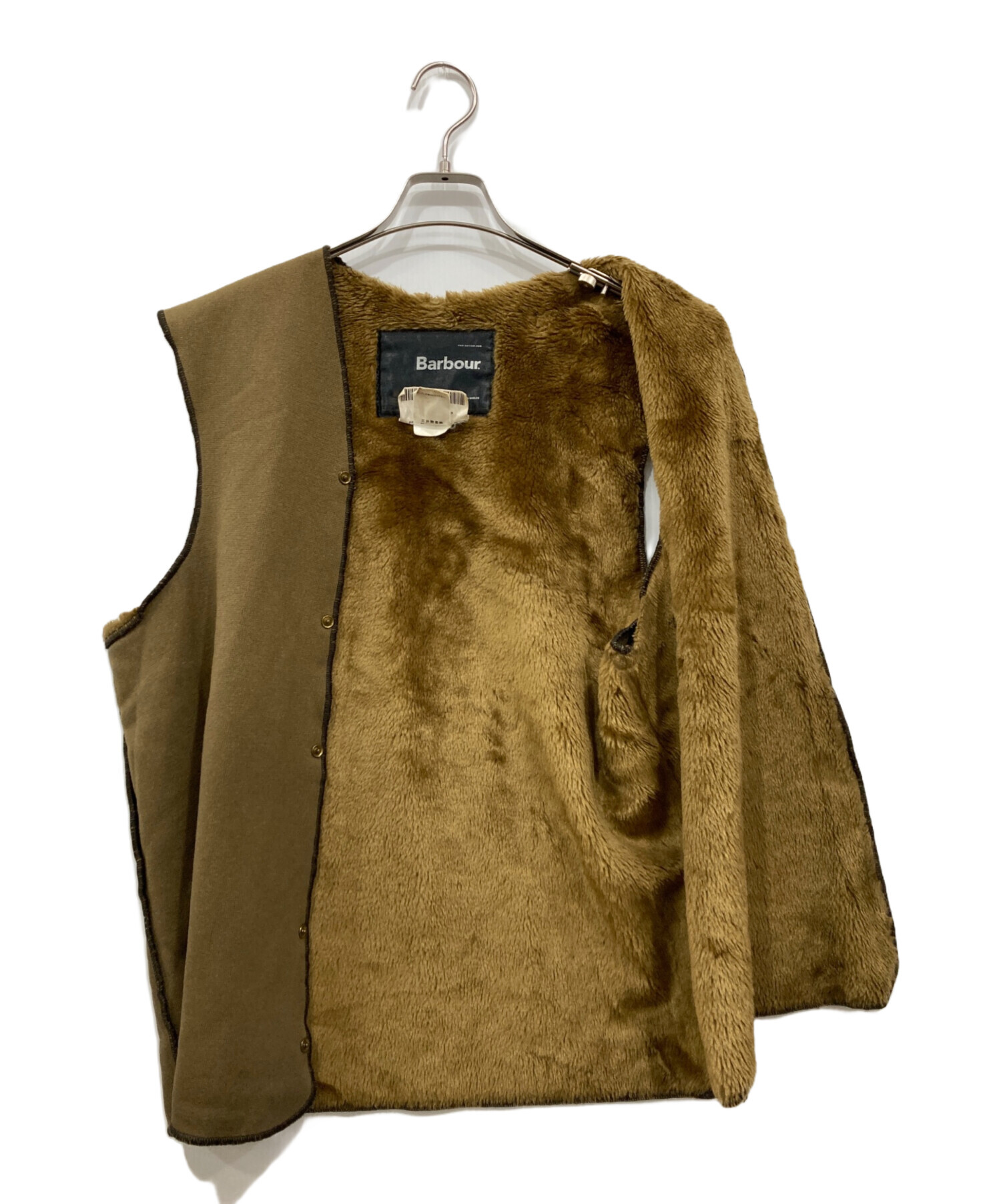 中古・古着通販】Barbour (バブアー) ライナーベスト ブラウン サイズ