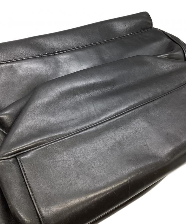 中古・古着通販】PRADA (プラダ) オールレザー ドクターズバッグ