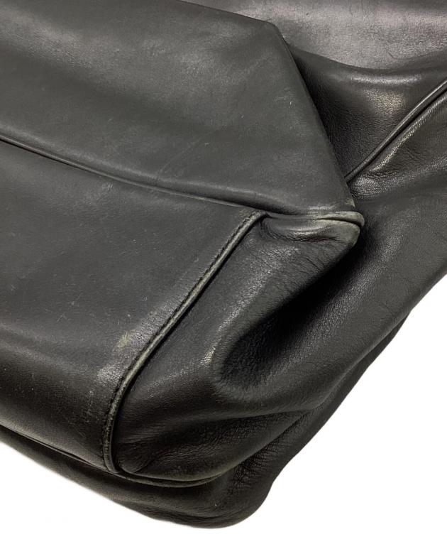 中古・古着通販】PRADA (プラダ) オールレザー ドクターズバッグ