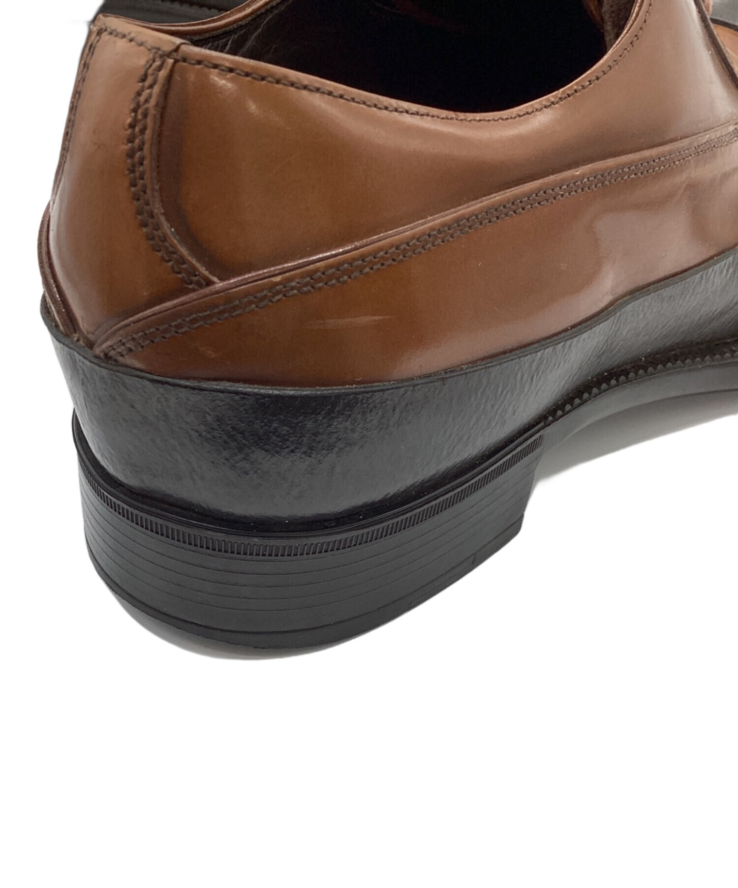 中古・古着通販】PRADA (プラダ) ラバーソールレザーシューズ ブラウン