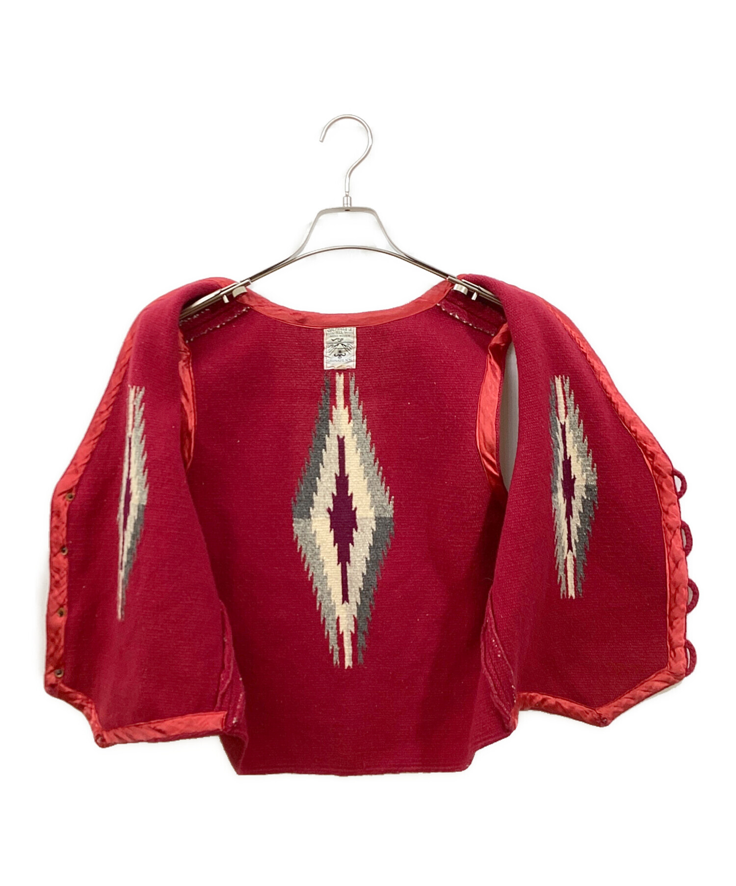 中古・古着通販】ORTEGA's (オルテガ) チマヨベスト レッド サイズ:40