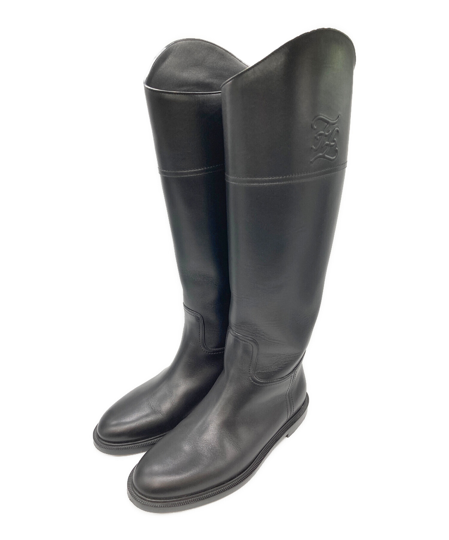 中古・古着通販】FENDI (フェンディ) Karligraphy Boots ブラック