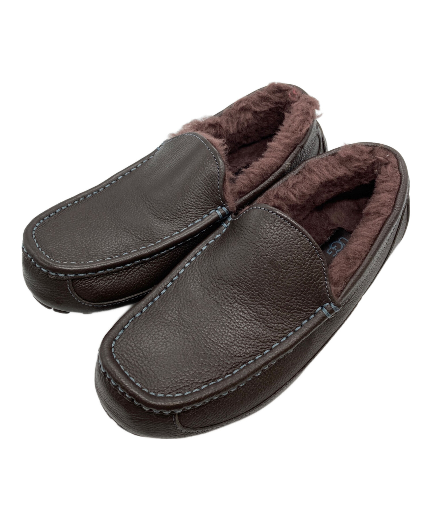 中古・古着通販】UGG (アグ) M ASCOT MARBLE LEATHER モカシンシューズ