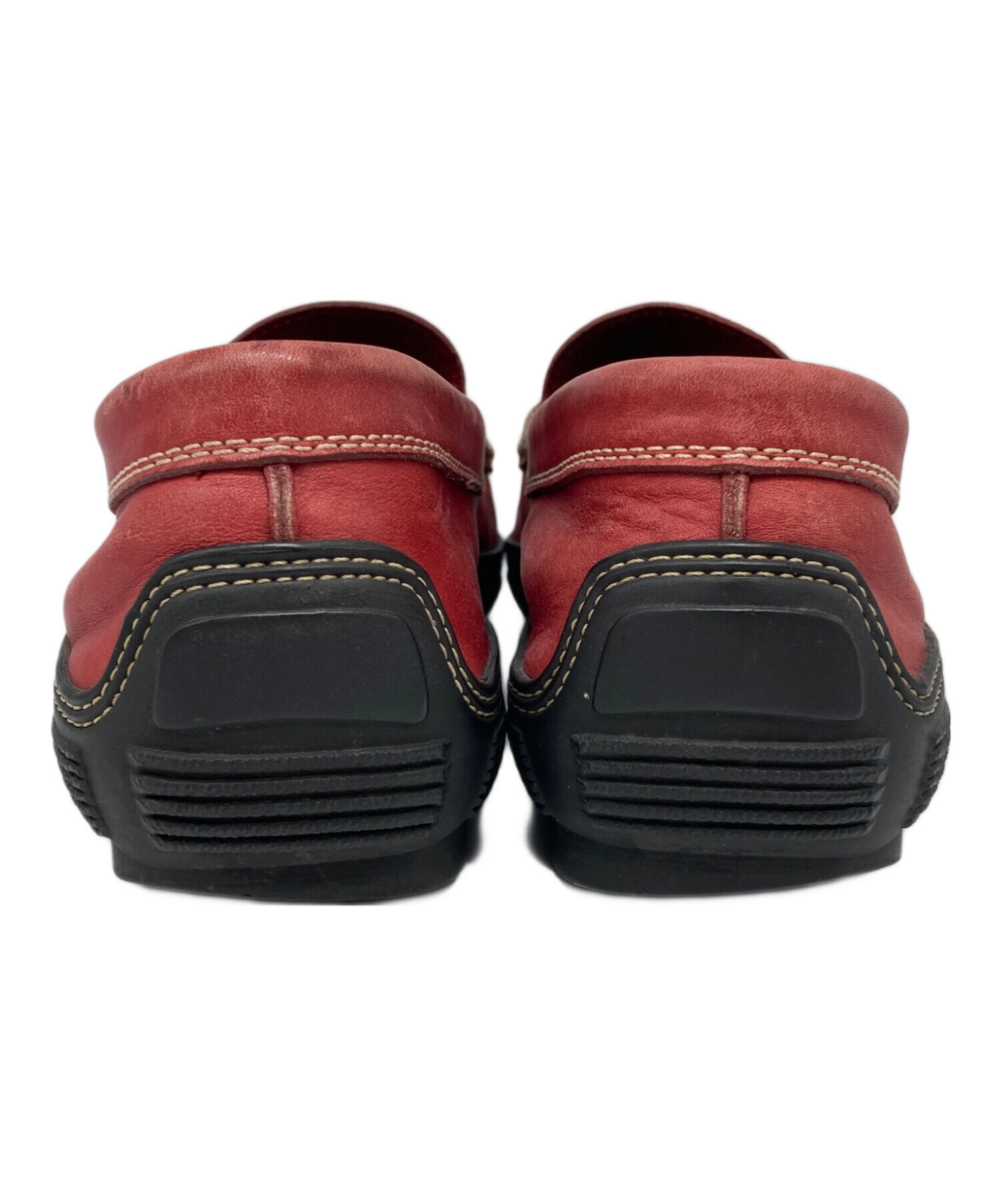 中古・古着通販】TOD'S (トッズ) ドライビングシューズ レッド サイズ