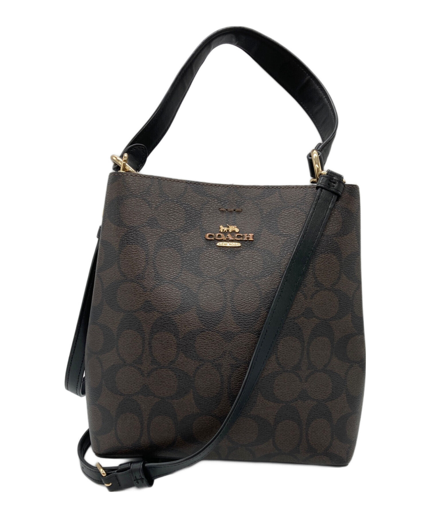 中古・古着通販】COACH (コーチ) スモール タウン バケット バッグ