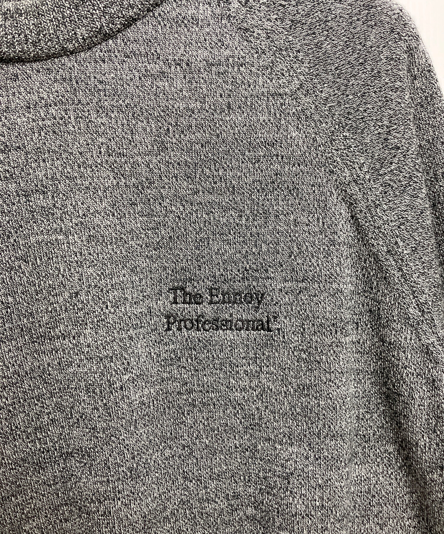 中古・古着通販】ENNOY (エンノイ) MERINO WOOL SWEATER グレー サイズ