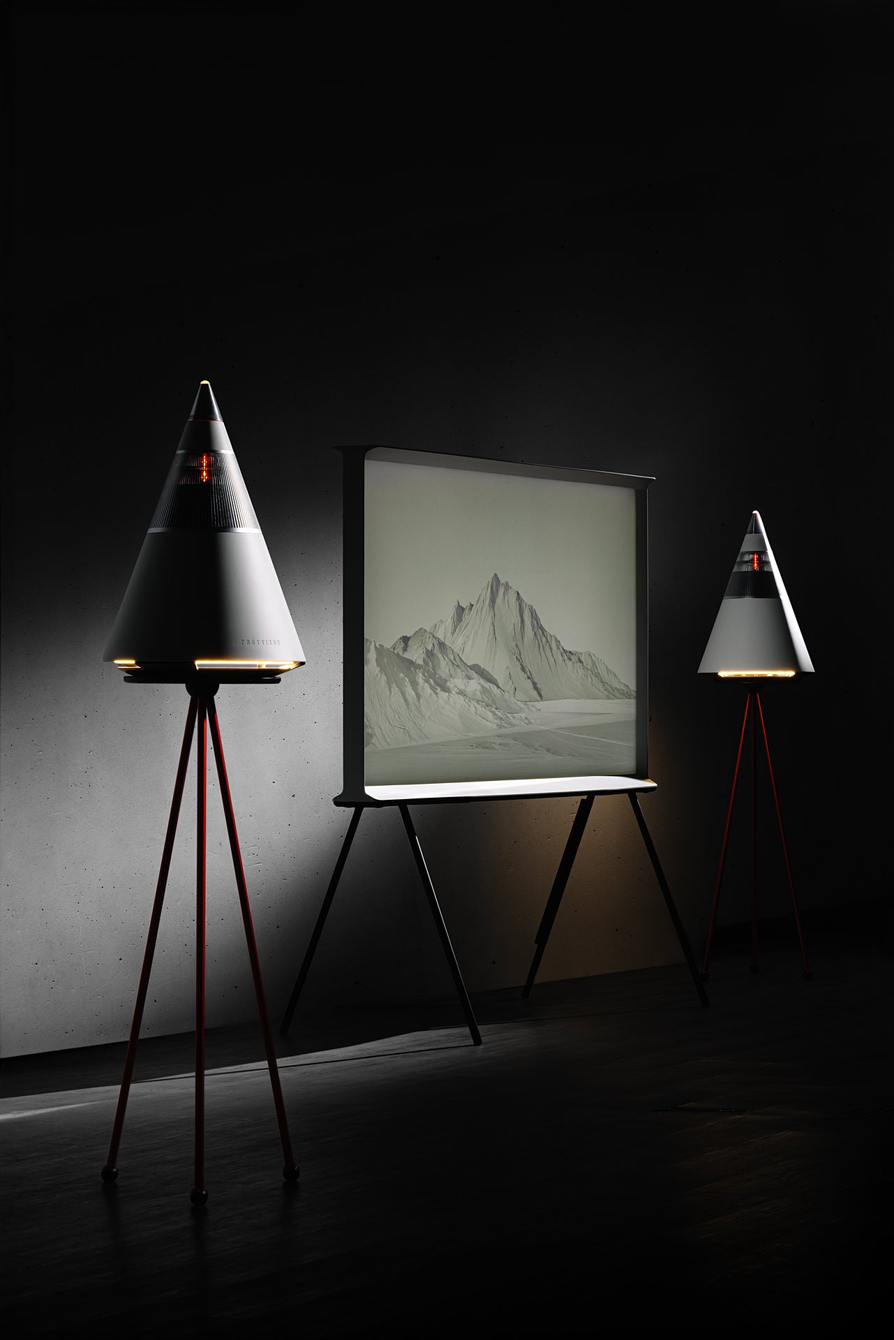 TRETTITRE | Hi-Fi Bluetooth speaker | CD Player | Amplifier