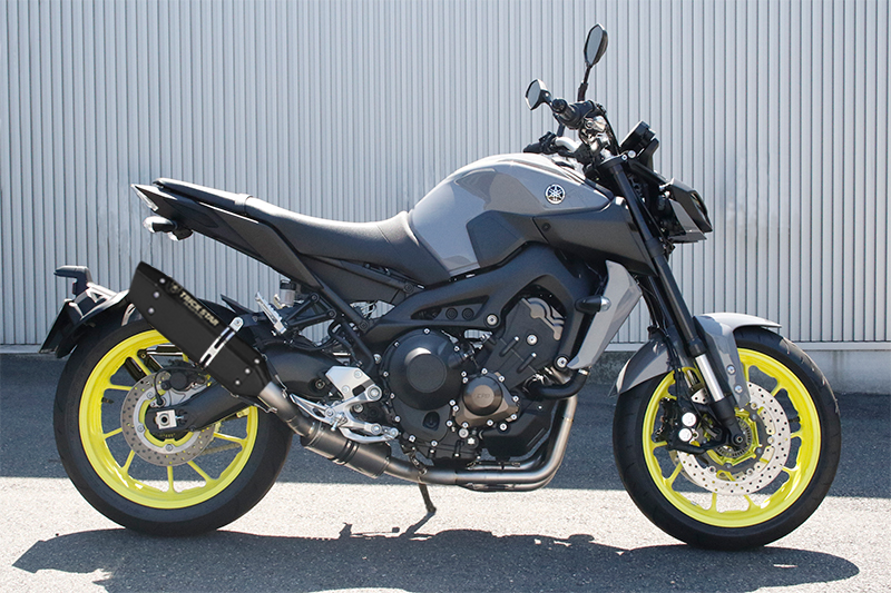 トリックスター / MT-09 (14-16) 政府認証フルエキゾーストマフラー