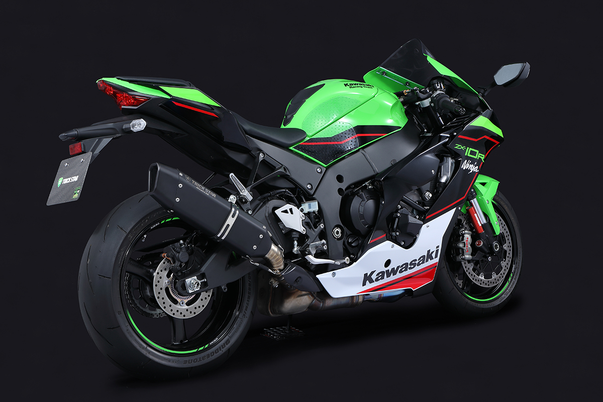 トリックスター / ZX-10R(21-25) 政府認証スリップオンマフラーIKAZUCHI