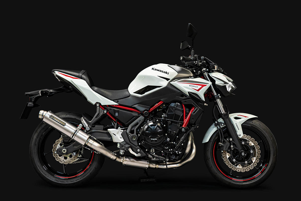 トリックスター / Z650(22) 政府認証フルエキゾーストマフラー