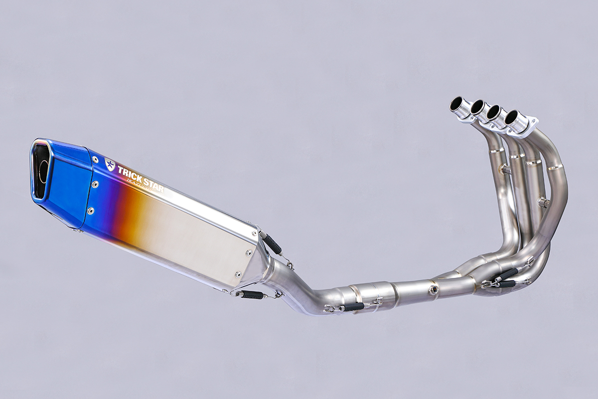 新製品情報】Ninja ZX-25R (2023) 政府認証フルエキゾーストマフラー