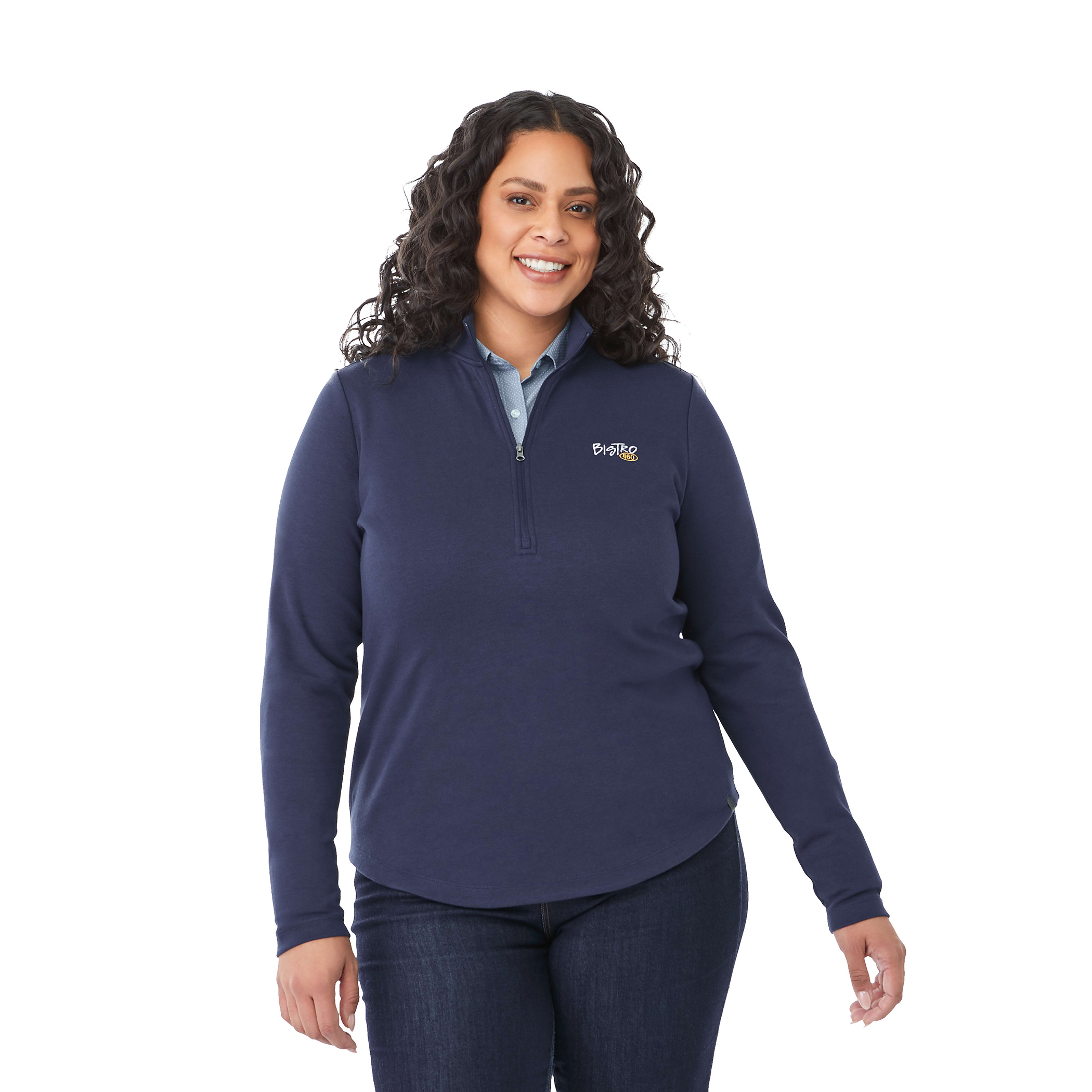 W-RIGI Eco Knit Half Zip | Trimark Sportswear