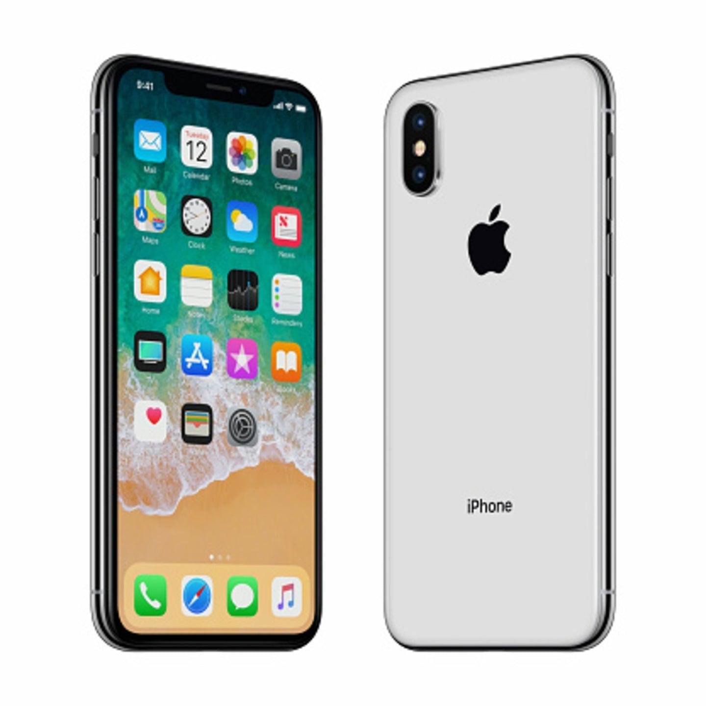 Apple iPhone X Space Grey 3GB 256GB Refurbished – Triveni World