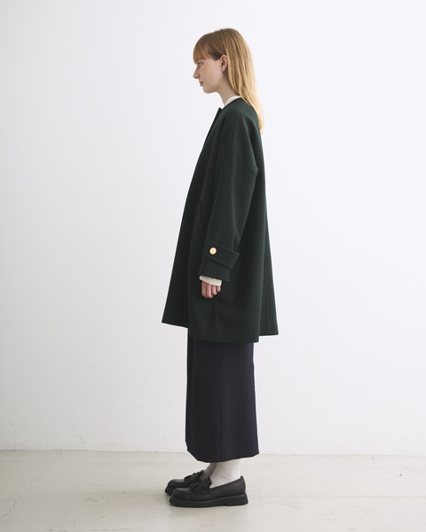 MALTON NO COLLAR マールトン ノーカラー｜スレート｜ウィメンズ