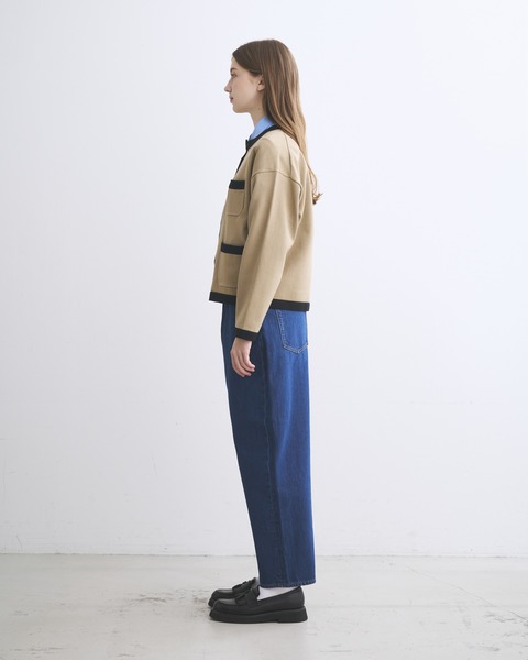 ARKLEY KNIT アークリー ニット｜ネイビー×ブラック｜ウィメンズ