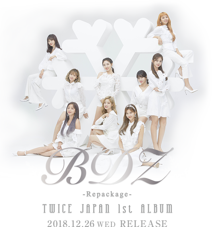 TWICE JAPAN 1st ALBUM『BDZ -Repackage-』