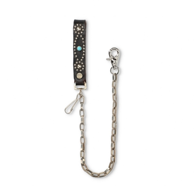 エイチティーシー ウォレット チェーン #D-スタイル スタッズ