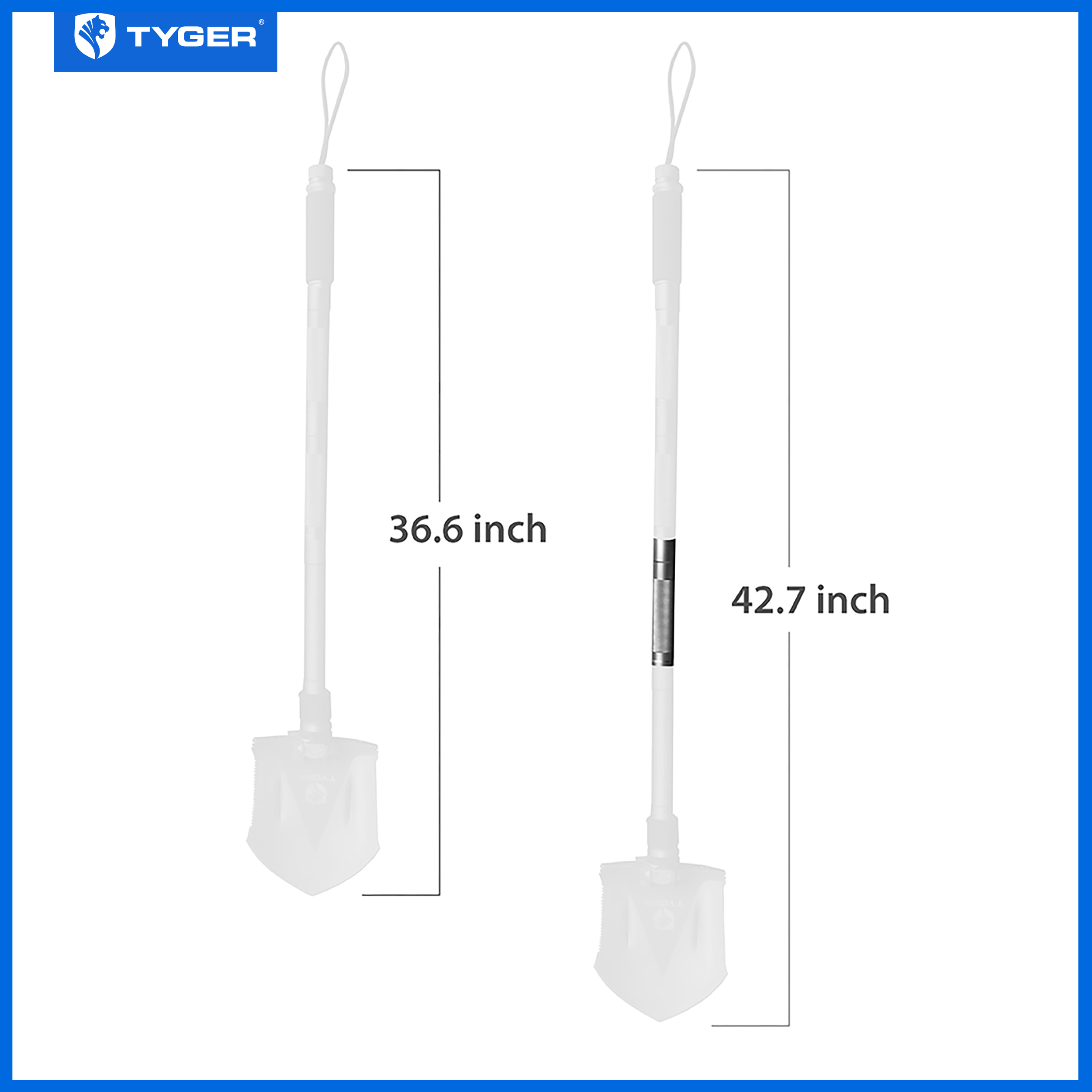 Extension Handle for 16-in-1 Multifunctional Shovel TG-SV8U3217EH