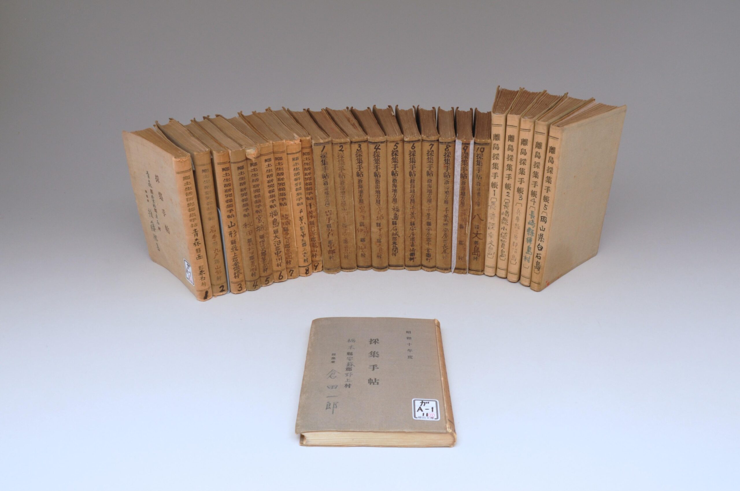 成城大学民俗学研究所 創設50周年記念特別展「採集手帖」の時代 — 柳田