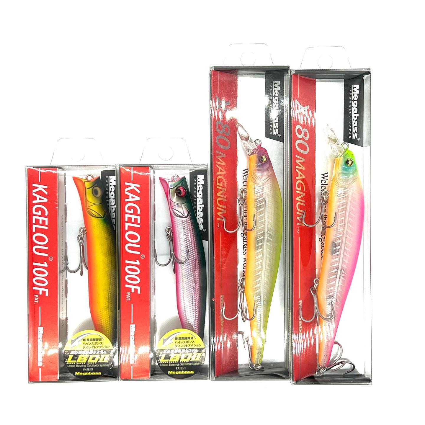 メガバス 【カゲロウ100F】【X-80マグナム】入荷しました🤗 シーバスど