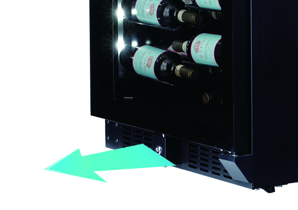 ワインボトルを魅せるワインセラー ファンヴィーノブリリアント 131本