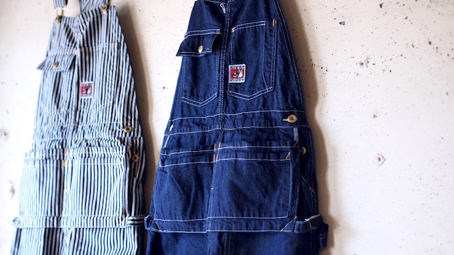TCB jeans] HANDYMAN PANTS, Denim / エプロン付きオーバーオール