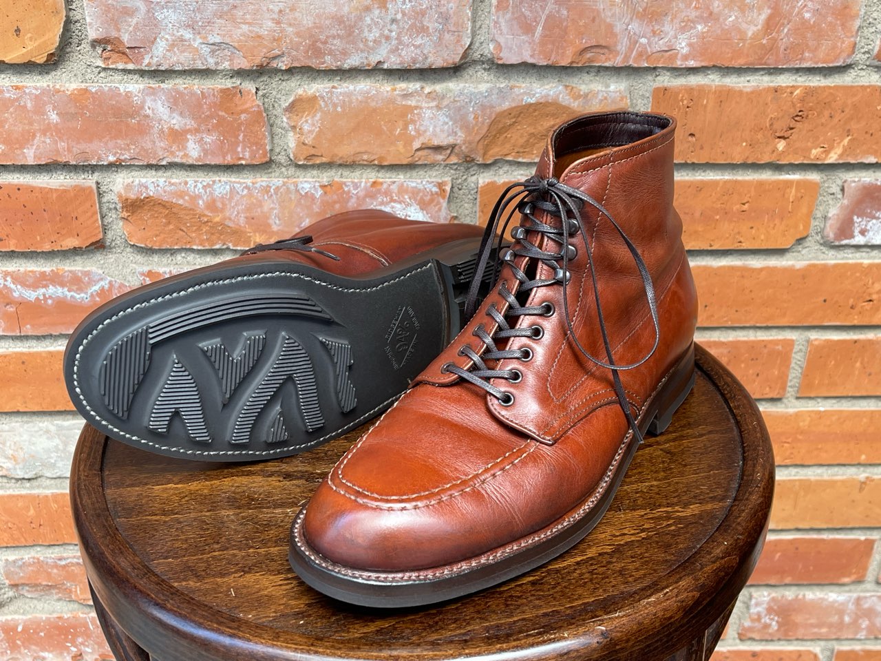 ALDEN 】 オールデン 405 インディーブーツ オールソール リッジウェイ