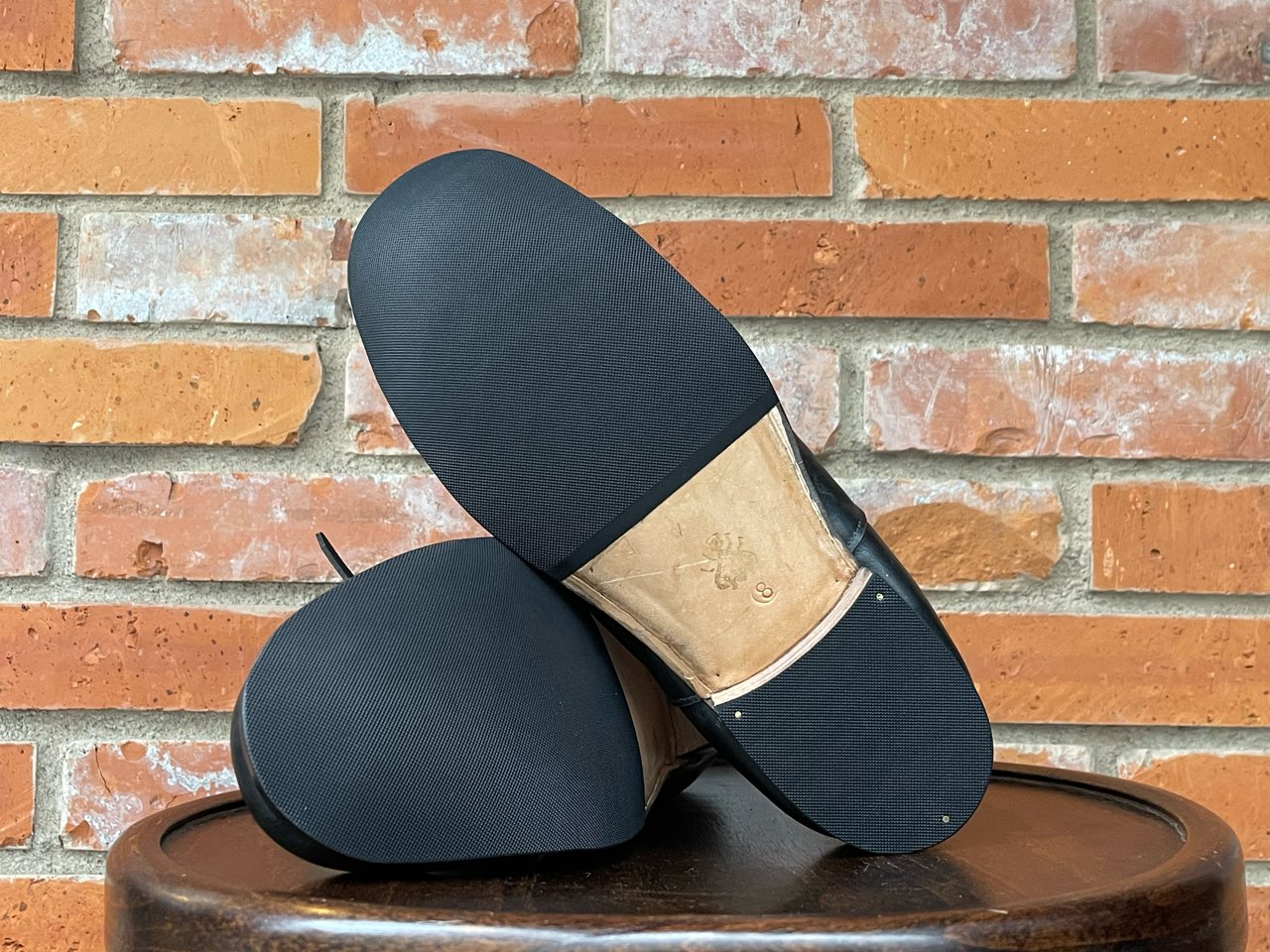 Paul Harnden 】ポールハーデン キャップトゥシューズ ハーフラバー